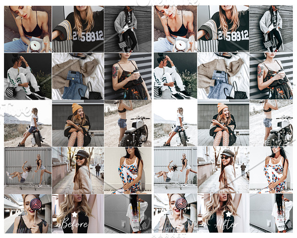 10 LIGHTROOM PRESETS CHIC COLLECTION in Add-Ons - product preview 1