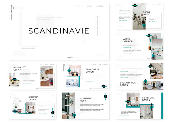 Scandinavie - Powerpoint Template in PowerPoint Templates - product preview 1