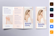 Skin Beauty Clinic Brochure Trifold
