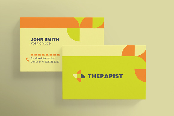 Therapist Business Card in Business Card Templates - product preview 1