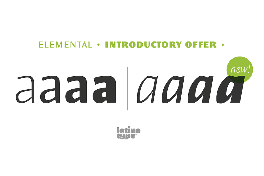 Elemental Sans Pro in Sans-Serif Fonts - product preview 8