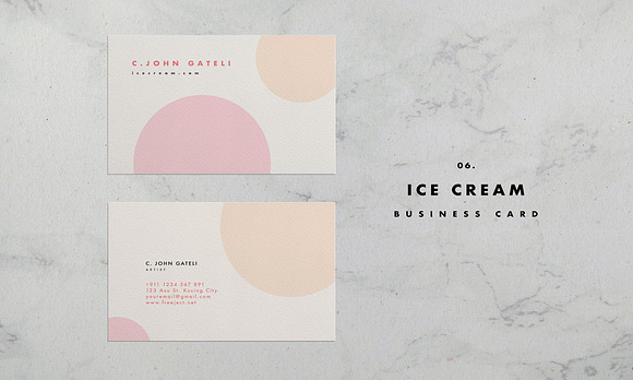 Simple Business Card Template in Business Card Templates - product preview 5