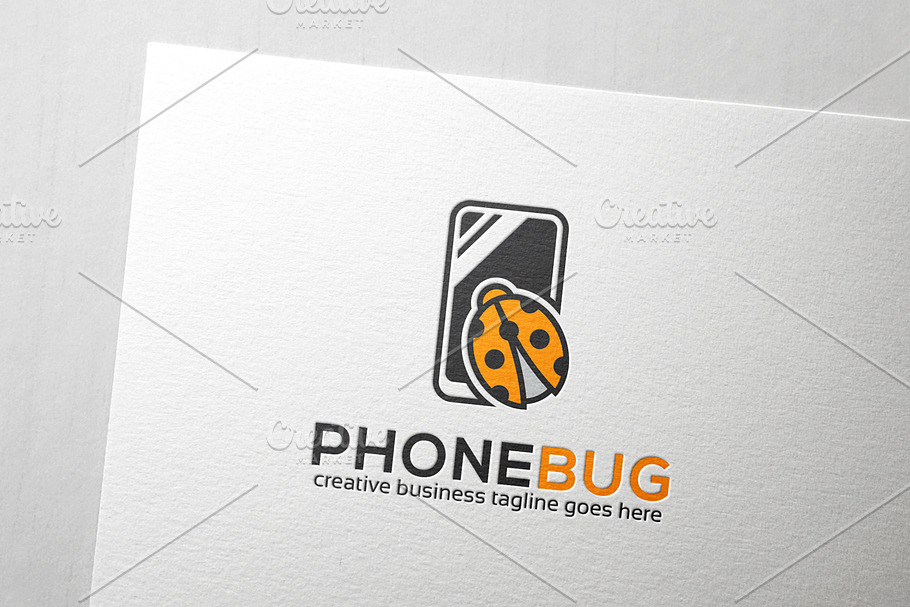 Phone Bug Logo