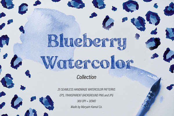 Blueberry Pattern Collection