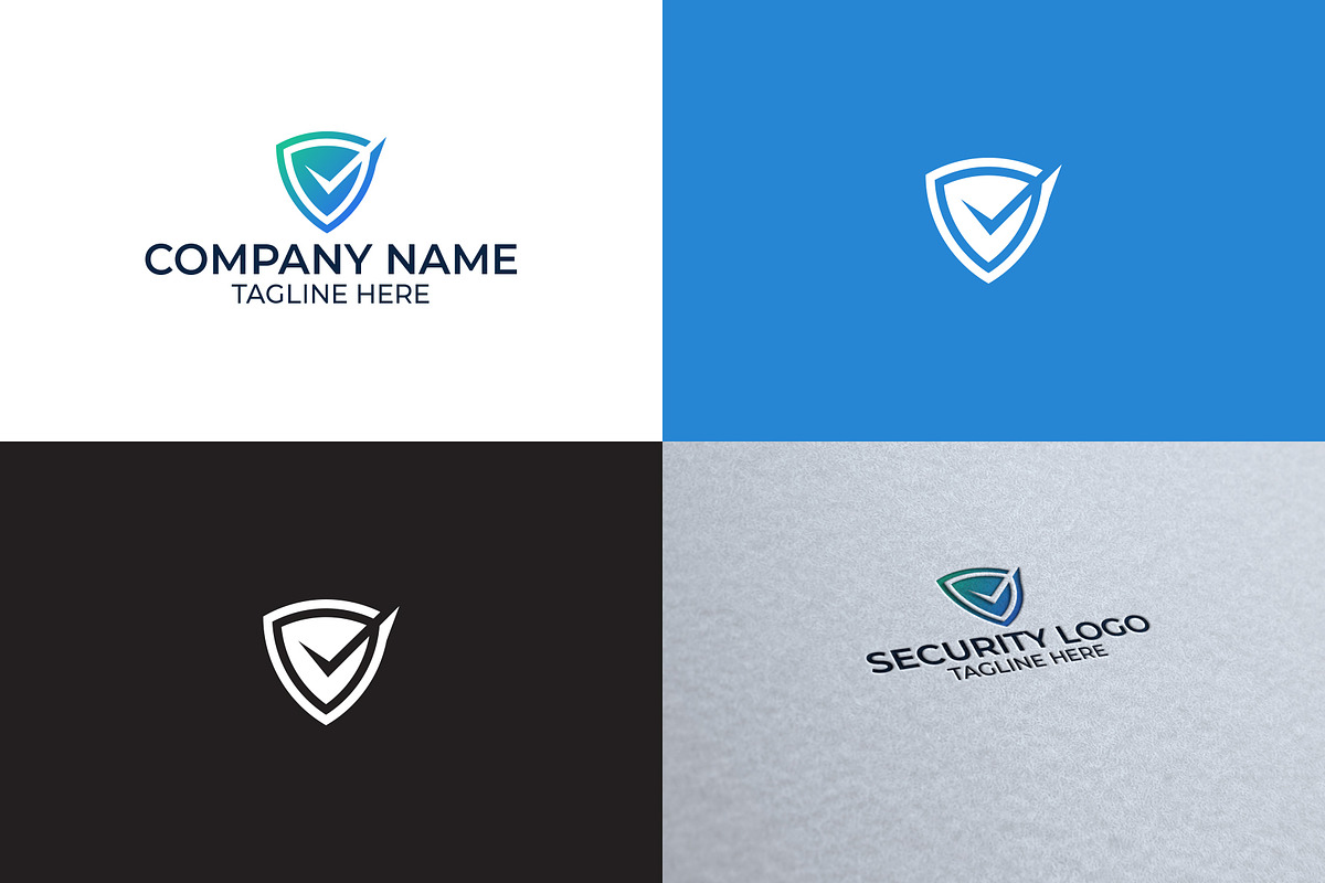 Security Logo Design in Logo Templates - product preview 8