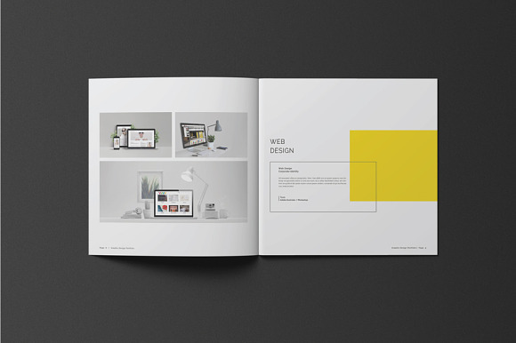 Square Graphic Design Portfolio in Brochure Templates - product preview 4