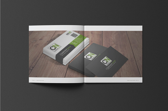 Square Graphic Design Portfolio in Brochure Templates - product preview 11