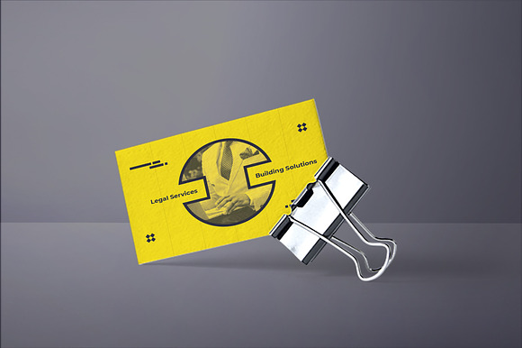 Legal Services Business Card in Business Card Templates - product preview 2