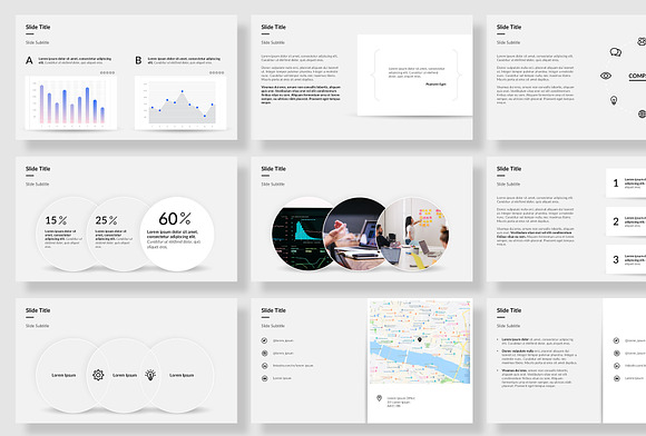 Startup smart presentation template in Presentation Templates - product preview 2