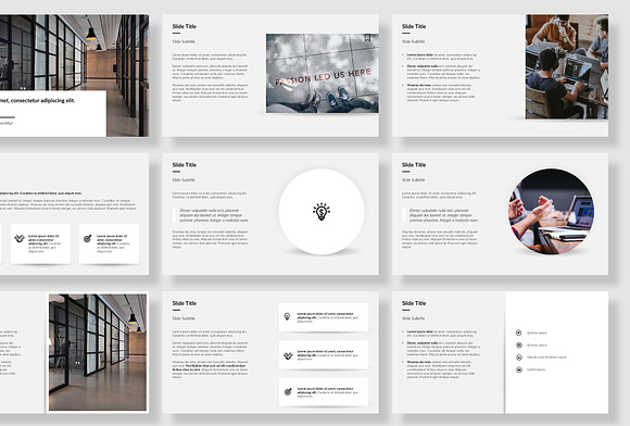 Startup smart presentation template in Presentation Templates - product preview 5