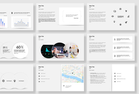 Startup smart presentation template in Presentation Templates - product preview 6