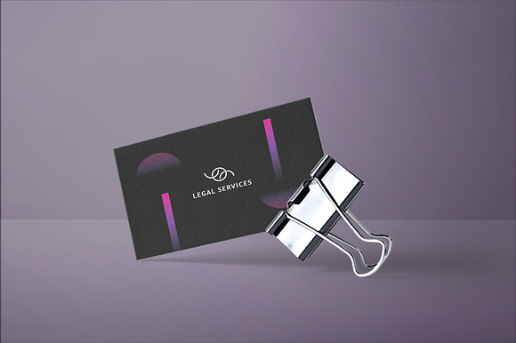 Law Company Business Card in Business Card Templates - product preview 2