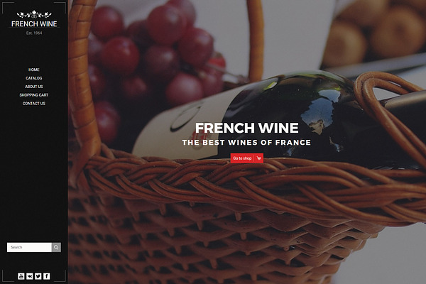 French Wine — Responsive OC Theme
