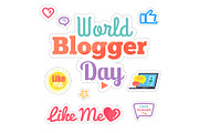 World Blogger Day Like Me Poster