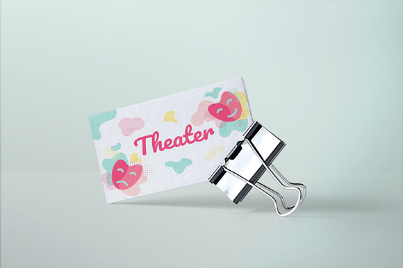 Theater Business Card in Business Card Templates - product preview 2