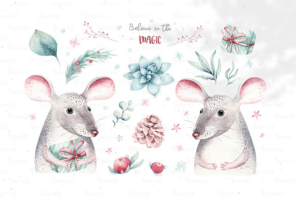 Winter time. Christmas collection in Illustrations - product preview 1