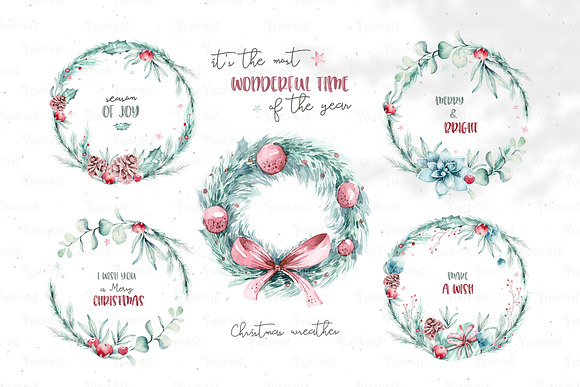 Winter time. Christmas collection in Illustrations - product preview 5