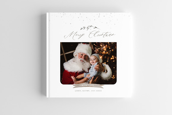 Christmas Photo Book Template in Stationery Templates - product preview 2