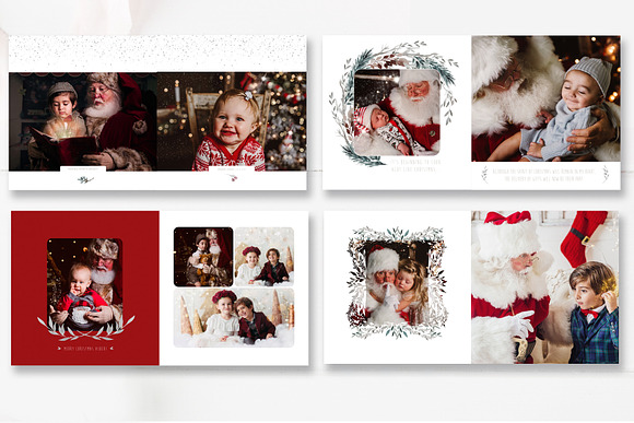 Christmas Photo Book Template in Stationery Templates - product preview 3