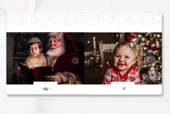 Christmas Photo Book Template in Stationery Templates - product preview 6