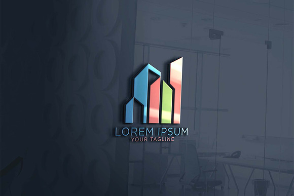 Creative Colorful Building Logo in Logo Templates - product preview 2