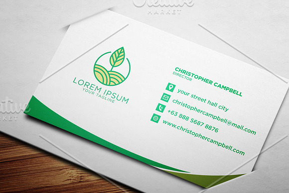 Creative Leaves Landscape Logo in Logo Templates - product preview 3