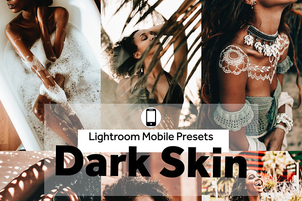 5 Mobile Pro Presets Dark Skin