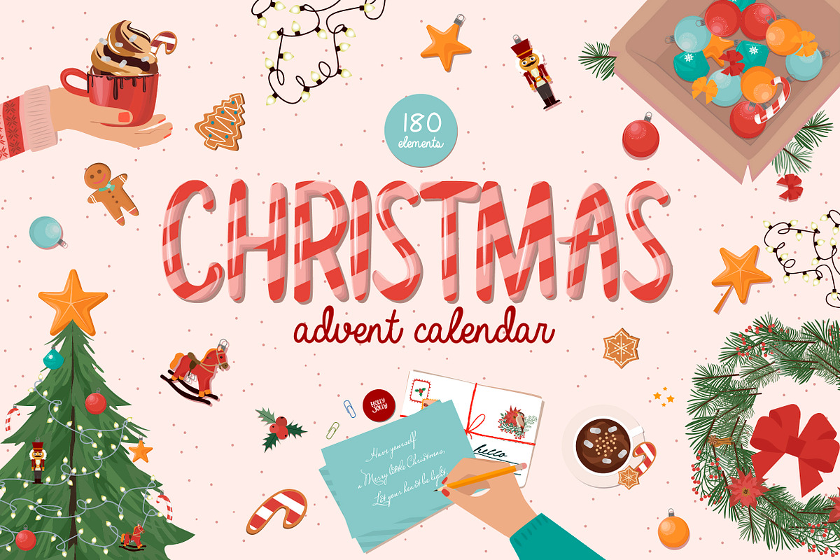 Christmas Advent Calendar in Illustrations - product preview 8