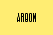 ARGON - Display / Headline Typeface