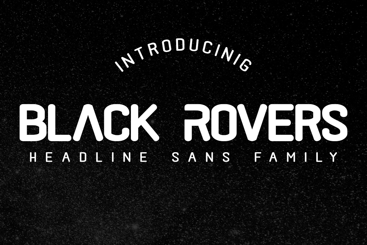 Black Rovers - Headline Sans Family in Sans-Serif Fonts - product preview 8