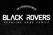 Black Rovers - Headline Sans Family