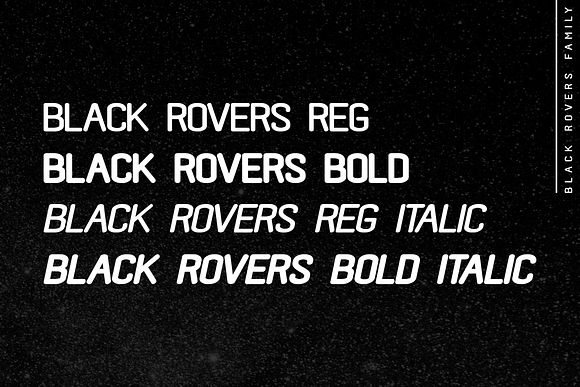 Black Rovers - Headline Sans Family in Sans-Serif Fonts - product preview 1