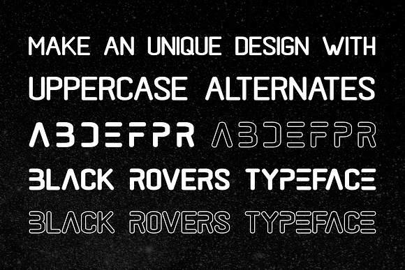 Black Rovers - Headline Sans Family in Sans-Serif Fonts - product preview 3
