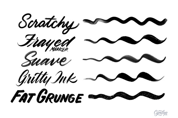 Procreate Lettering Brush Pack 3 in Add-Ons - product preview 2