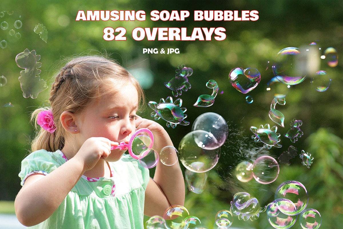 Animal Soap Bubbles Overlays in Objects - product preview 8
