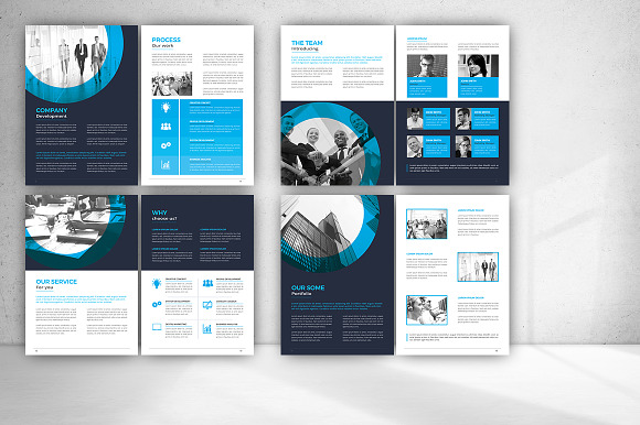 Company Profile Bundle in Brochure Templates - product preview 4