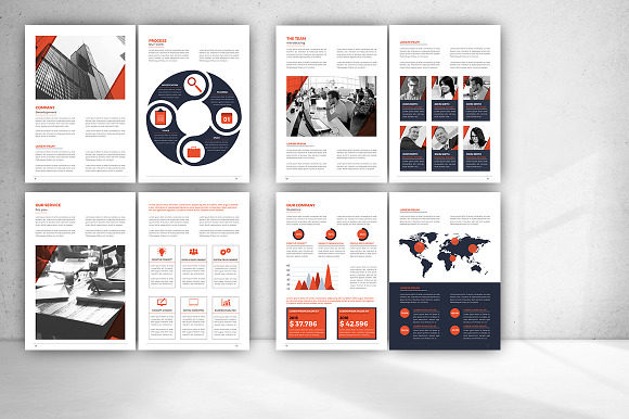 Company Profile Bundle in Brochure Templates - product preview 8