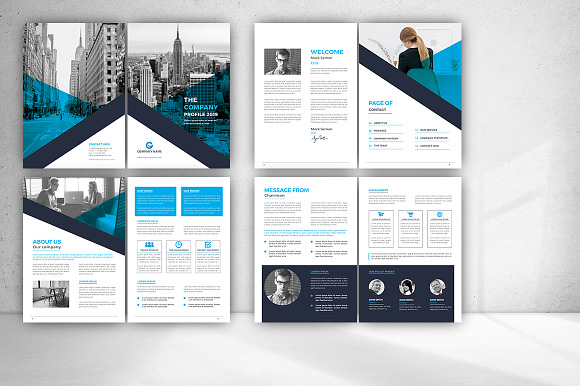 Company Profile Bundle in Brochure Templates - product preview 11