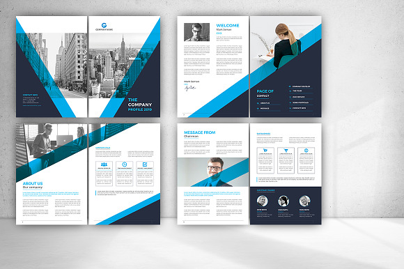 Company Profile Bundle in Brochure Templates - product preview 15