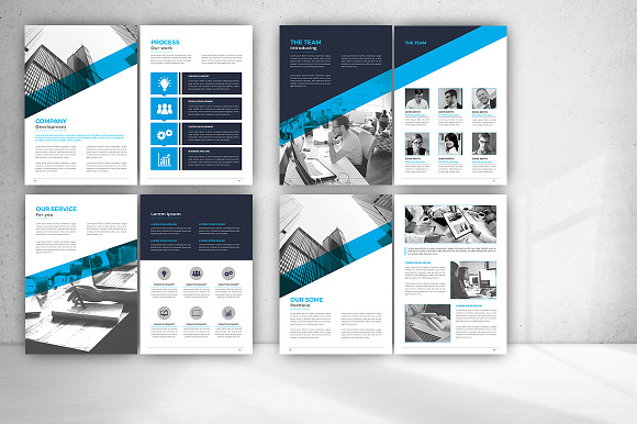 Company Profile Bundle in Brochure Templates - product preview 16