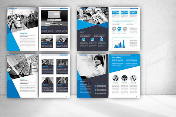 Company Profile Bundle in Brochure Templates - product preview 21