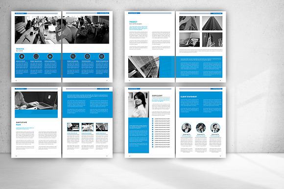 Company Profile Bundle in Brochure Templates - product preview 26
