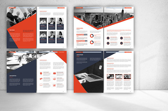 Company Profile Bundle in Brochure Templates - product preview 35