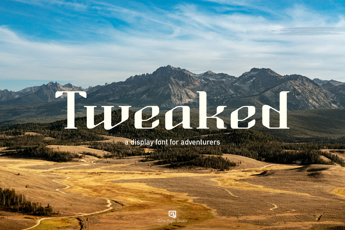 Tweaked in Display Fonts - product preview 8