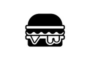 Burger hamburger icon