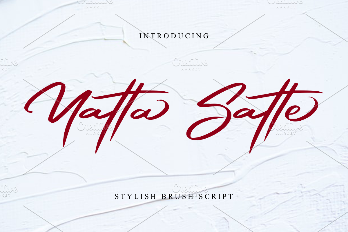 Yatta Satte in Script Fonts - product preview 8