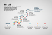 Line Laps Infographic