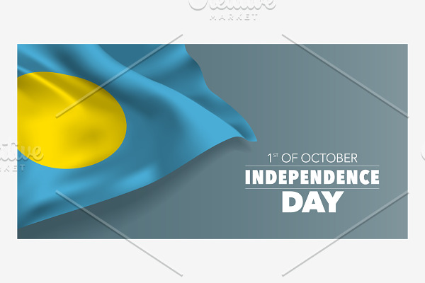 Palau independence vector card