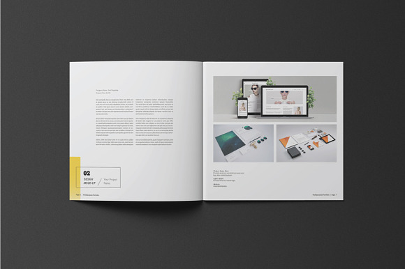 Graphic Design Portfolio in Brochure Templates - product preview 3