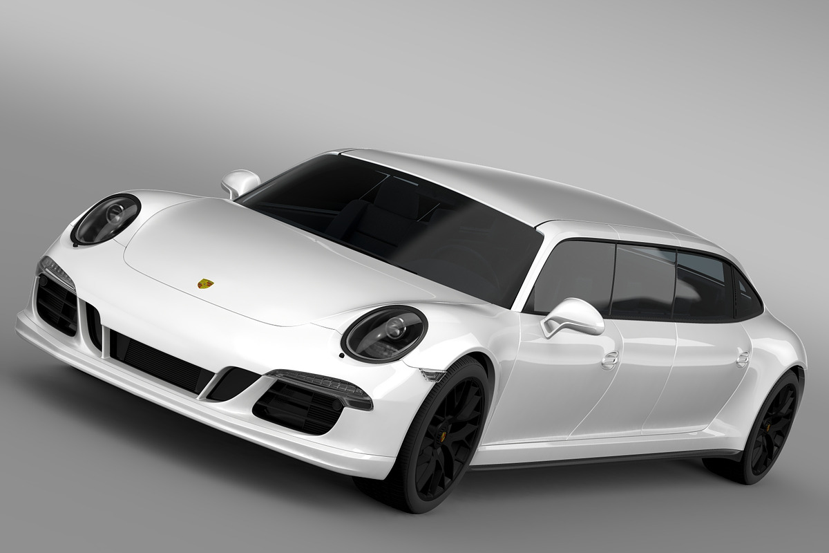 Porsche 911 Carrera 4 GTS Limousine in Vehicles - product preview 8